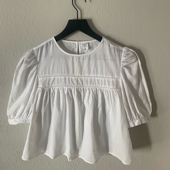 Melrose and Market | white blouse | xxs - Picture 2 of 7